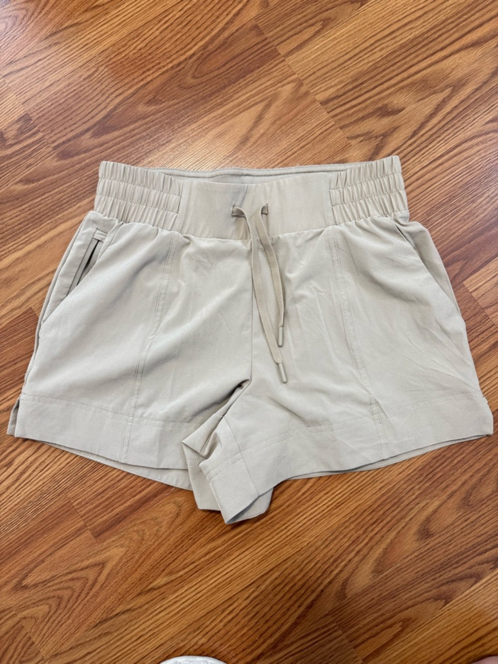 all in motion Light Beige Athletic Drawstring Shorts